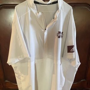 Mississippi State Adidas 3xl short sleeve pullover